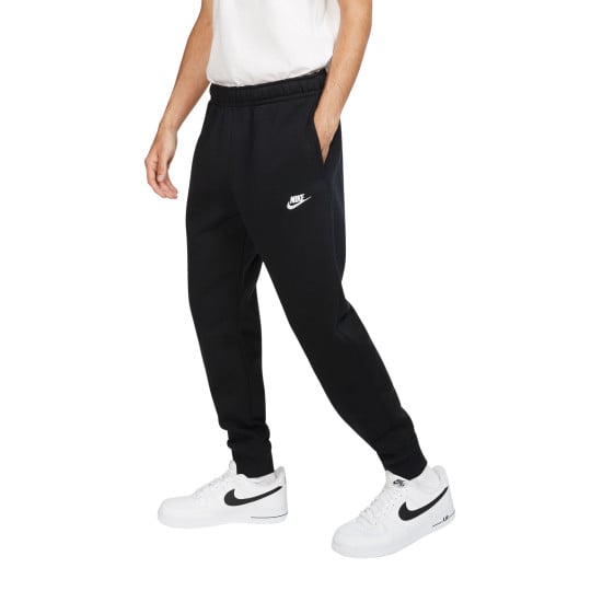 Nike Sportswear Club Joggingbroek Fleece Zwart Wit