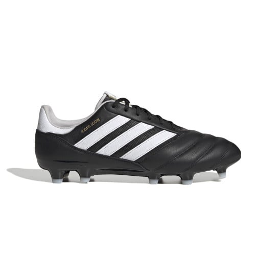 adidas Copa Icon Gazon Naturel Chaussures de Foot (FG) Noir Blanc Or