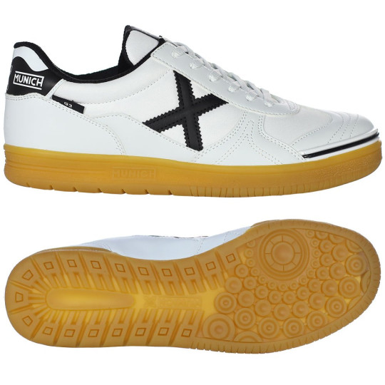 Munich G3 Chaussures de football en salle Blanc Blanc