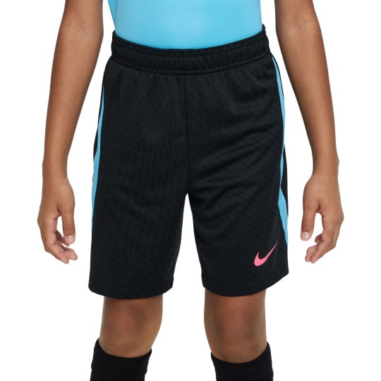 Nike Strike Short d'Entraînement Enfants Noir Bleu Vif Rose Vif