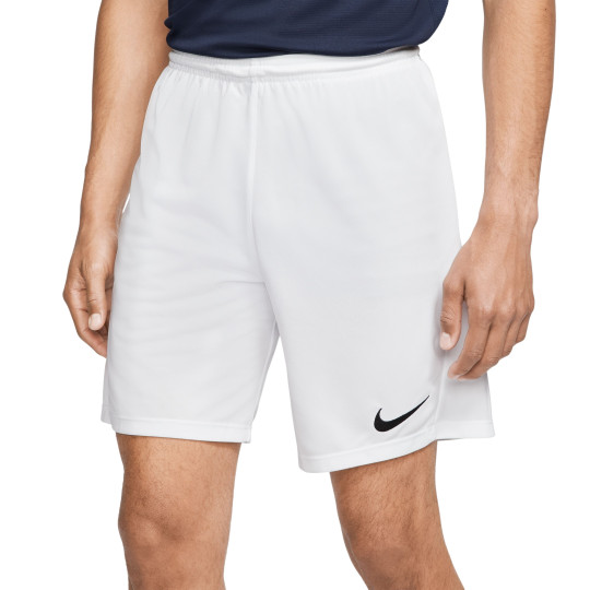 Nike Dri-FIT Park III Voetbalbroekje Wit Zwart
