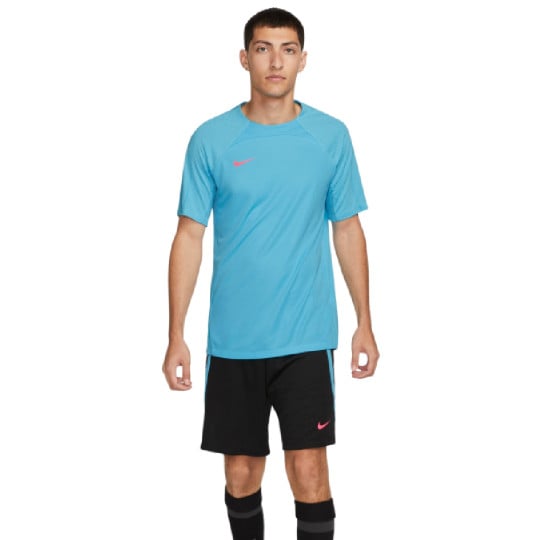 Nike Dri-Fit Strike 23 Trainingsset Lichtblauw Zwart Roze
