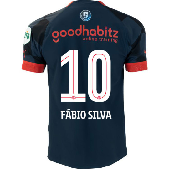 PSV Fábio Silva 10 Uitshirt Authentic 22/23