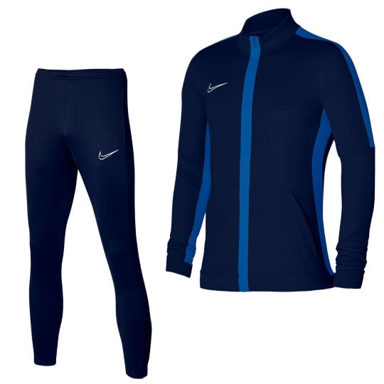 Nike Dri-Fit Academy 23 Full-Zip Trainingspak Donkerblauw Blauw Wit