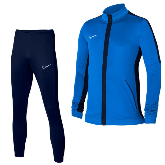 Nike Dri-FIT Academy 23 Full-Zip Survêtement Bleu Bleu Foncé Blanc