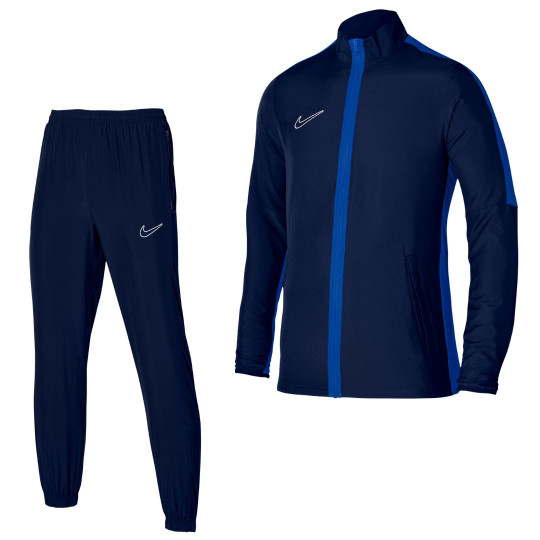 Nike Dri-FIT Academy 23 Full-Zip Survêtement Woven Bleu Foncé Bleu Blanc