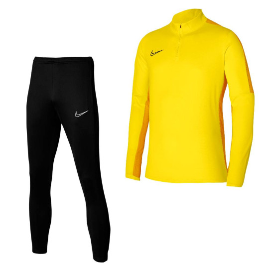 Nike Dri-Fit Academy 23 Tracksuit Yellow Gold Black