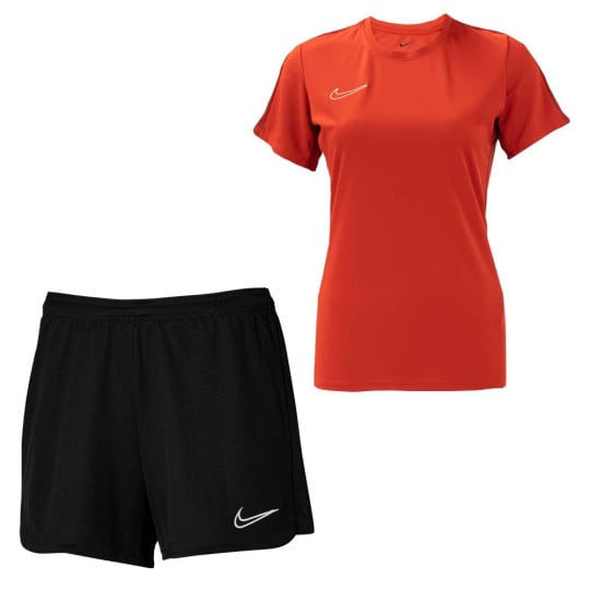 Nike Dri-FIT Academy 23 Trainingsset Dames  Rood Wit Zwart