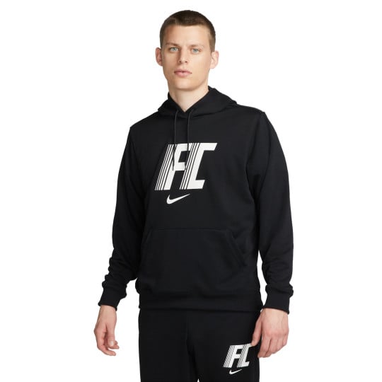 Nike F.C. Hoodie Fleece Zwart Wit