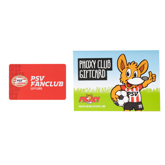 Phoxy Club Giftcard lidmaatschap 0-6 jaar