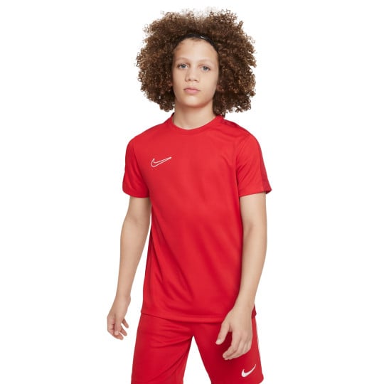 Nike Dri-FIT Academy 23 Maillot d'Entraînement Enfants Rouge Blanc