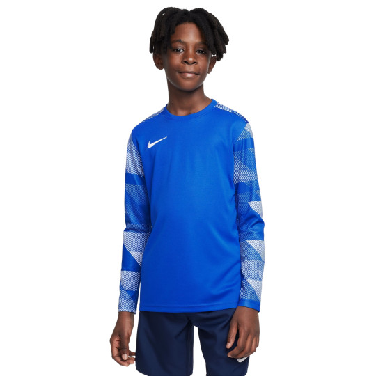 Nike Dry Park IV Keepersshirt Kids Lange Mouwen Blauw