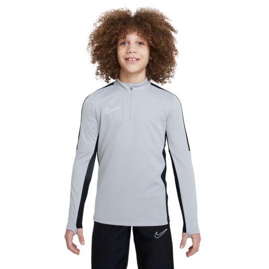 Nike Dri-FIT Academy 23 Haut d'Entraînement Enfants Gris Noir Blanc
