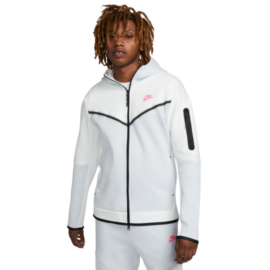 Nike Tech Fleece Vest Wit Roze Zwart