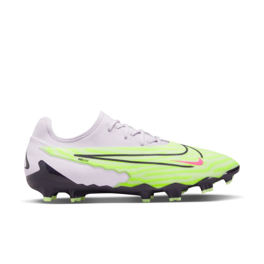 Nike Phantom GX Pro Gras Voetbalschoenen (FG) Wit Felgeel Zwart