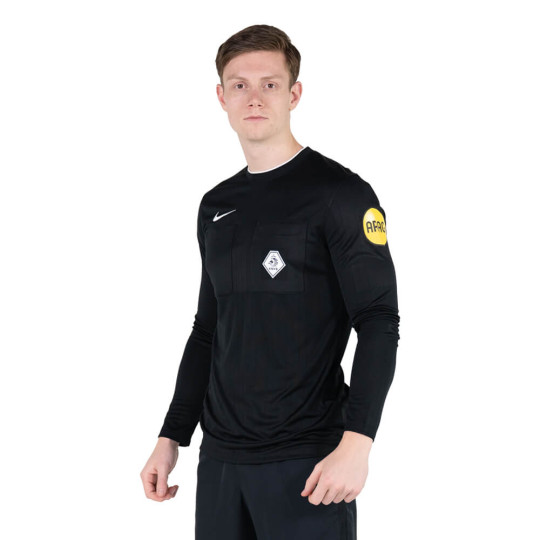 Nike KNVB Long Sleeve Referee Shirt 2024 Black White
