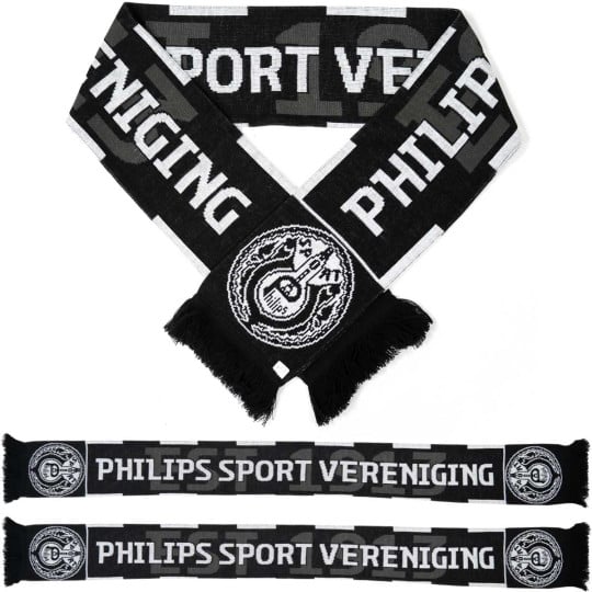 PSV Sjaal Philips Sport Vereniging Zwart-Wit