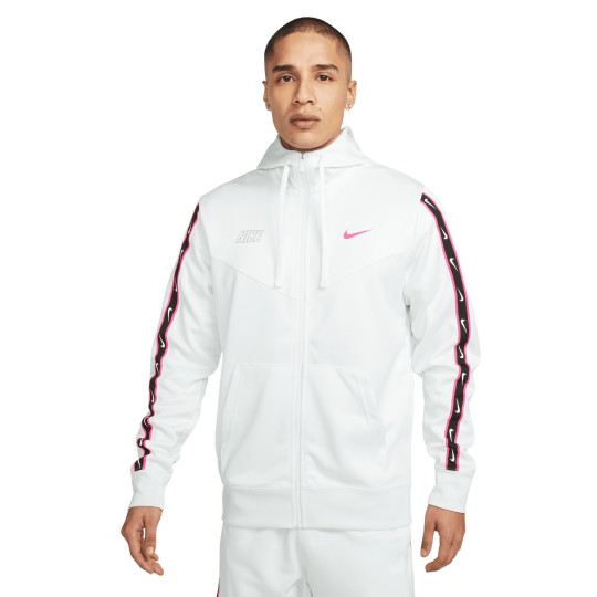 Nike Sportswear Repeat Vest Wit Roze Zwart