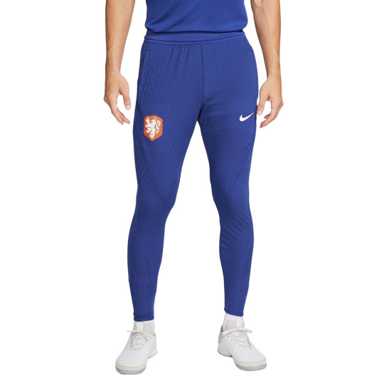 Nike Nederland Strike Elite Trainingsbroek 2022-2024 Blauw Wit Lichtblauw