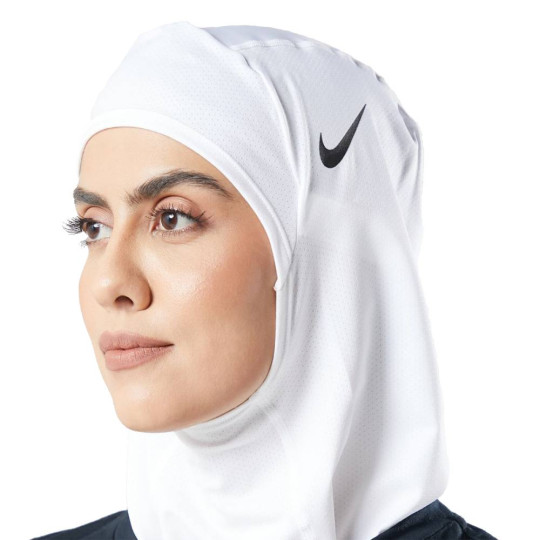 Nike Pro Hijab 2.0 pour femmes blanc noir