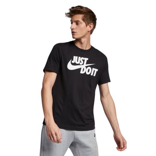 Nike Sportswear Just Do It T-Shirt Zwart Wit