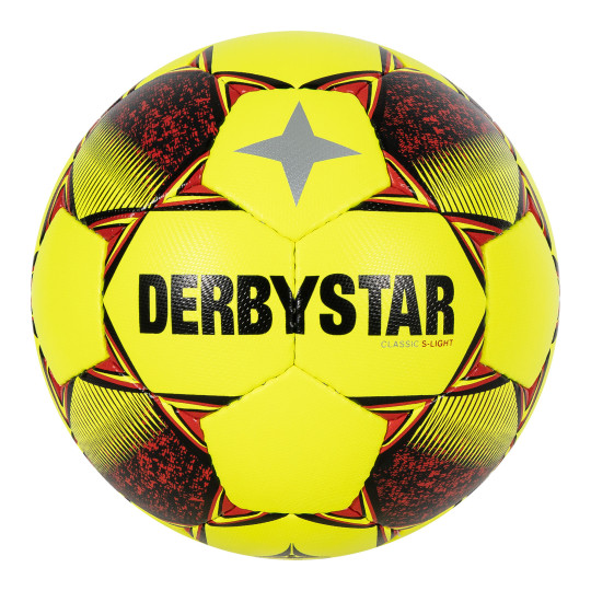 Derbystar Classic TT Superlight II Kunstgras Voetbal Maat 3 Geel Rood Zwart