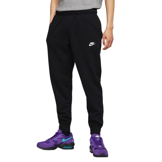 Nike NSW Club 19 Pantalon de Jogging Gris Blanc