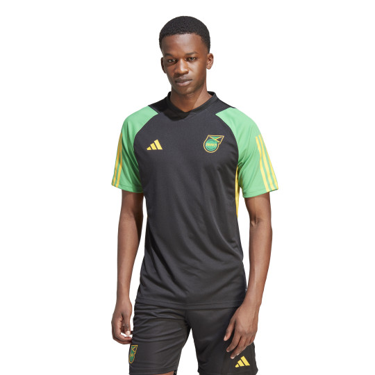adidas Jamaica Trainingsshirt 2023-2024 Zwart Groen Geel