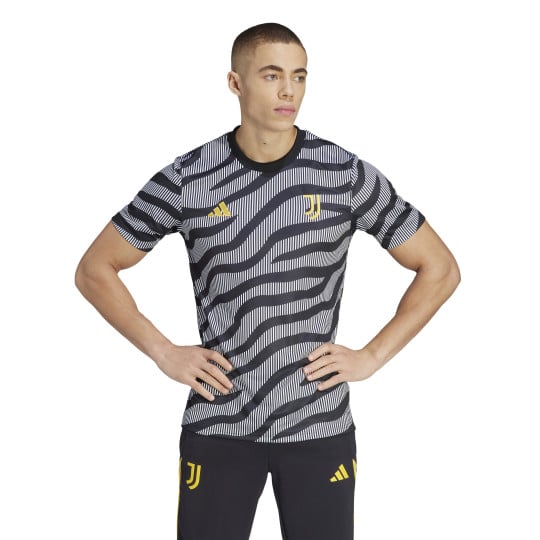 adidas Juventus Pre-Match Trainingsshirt 2023-2024 Zwart Wit