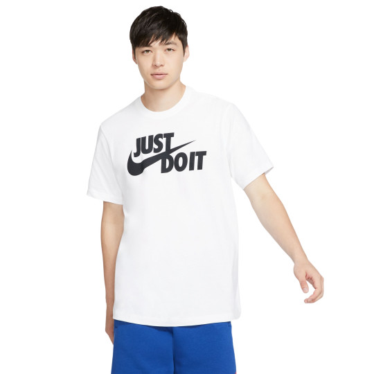 Nike Just Do It Swoosh T-Shirt Wit Zwart
