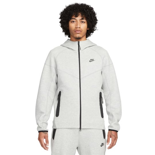 Nike Tech Fleece Sportswear Veste Gris Clair Noir