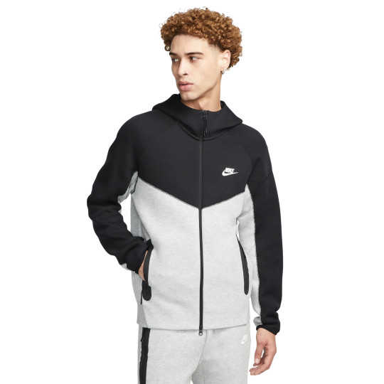 Nike Tech Fleece Vest Lichtgrijs Zwart Wit 2023