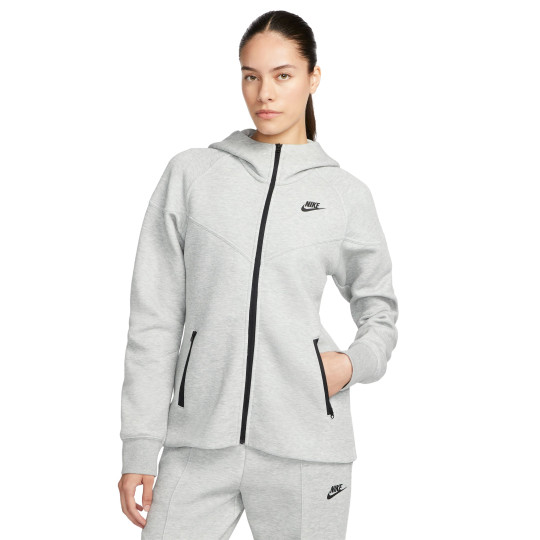 Nike Tech Fleece Vest Dames Lichtgrijs Zwart 2023