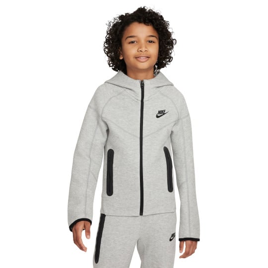 Nike Tech Fleece Vest Kids Lichtgrijs Zwart 2023