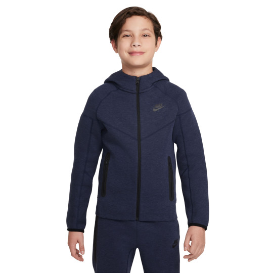 Nike Tech Fleece Vest Kids Donkerblauw Zwart 2023