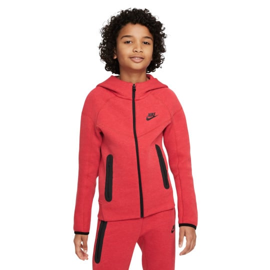 Nike Tech Fleece Sportswear Vest Kids Rood Zwart