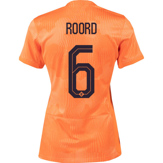 Nike Netherlands Red 6 WWC 2023-2025 Kids Home Jersey