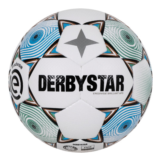 Derbystar Eredivisie Brillant APS Voetbal 2023-2024 Wit Groen Blauw