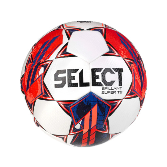 Select Brillant Super TB v23 Voetbal Maat 5 Wit Rood Donkerblauw