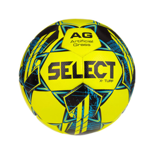 Select X-Turf Kunstgras v23 Voetbal Maat 4 Geel Blauw