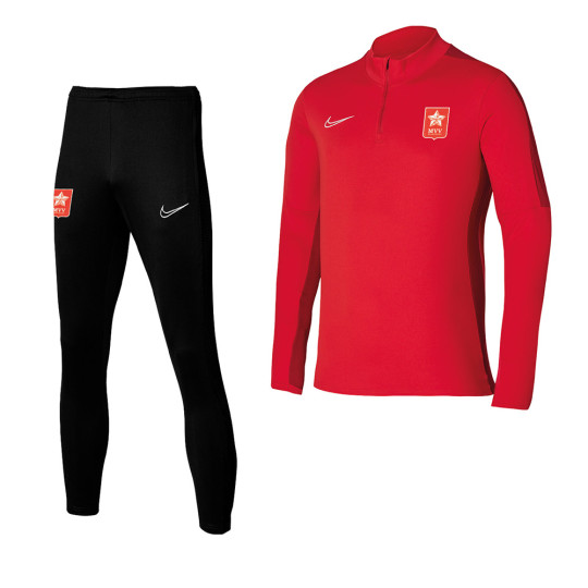Nike MVV Trainingspak 1/4-Zip 2023-2024 Rood Zwart Wit