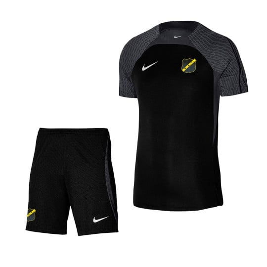 Nike NAC Breda Trainingsset 2023-2024 Zwart Grijs Wit