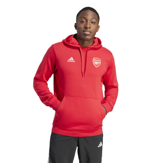 adidas Arsenal DNA Hoodie 2023-2024 Rood Wit