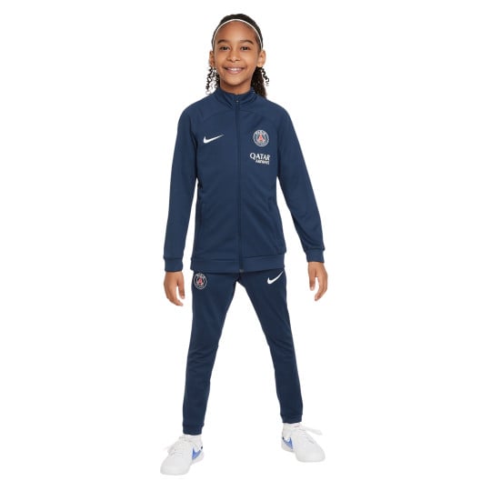 Nike Paris Saint Germain Academy Pro Trainingspak Full-Zip 2023-2024 Kids Donkerblauw Wit