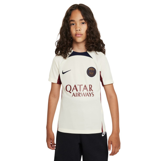 Nike Paris Saint Germain Strike Trainingsshirt 2023-2024 Kids Wit Donkerblauw Goud