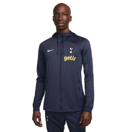 Nike Tottenham Hotspur Strike Hooded Trainingsjack 2023-2024 Donkerblauw Paars