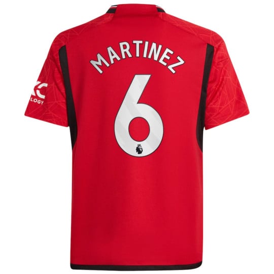 adidas Manchester United Martinez 6 Maillot Domicile 2023-2024 Enfants