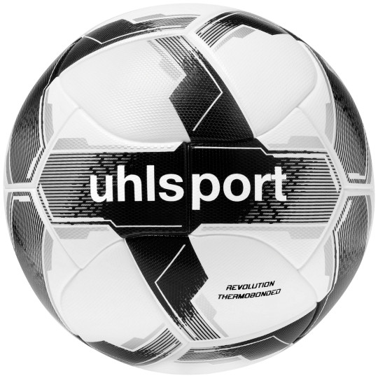 Uhlsport Revolution Thermobonded Voetbal Maat 5 Wit Zwart Zilver