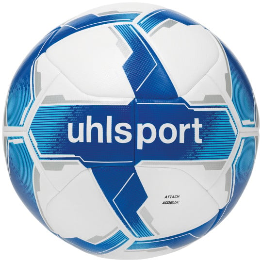 Uhlsport Attack Addglue Voetbal Maat 5 Wit Blauw