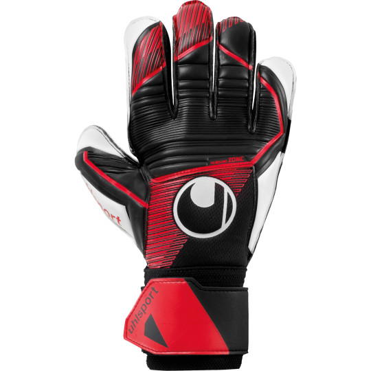 Uhlsport Powerline Soft Pro Keepershandschoenen Zwart Rood Wit